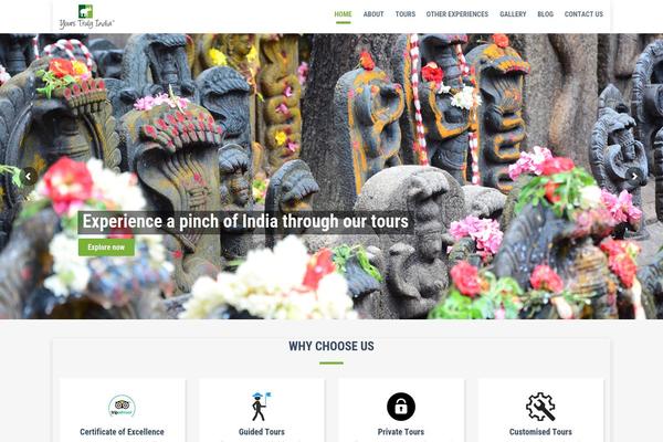 Site using GS Testimonial Slider plugin