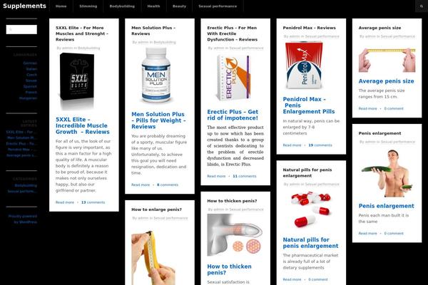 DW WallPress theme site design template sample