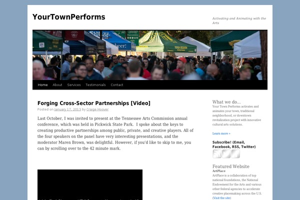 Site using Contact Us Page - Contact People plugin