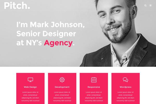 Optimizer theme site design template sample
