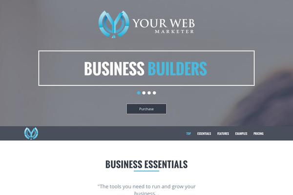 Altus theme site design template sample