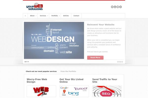 Swagger theme site design template sample