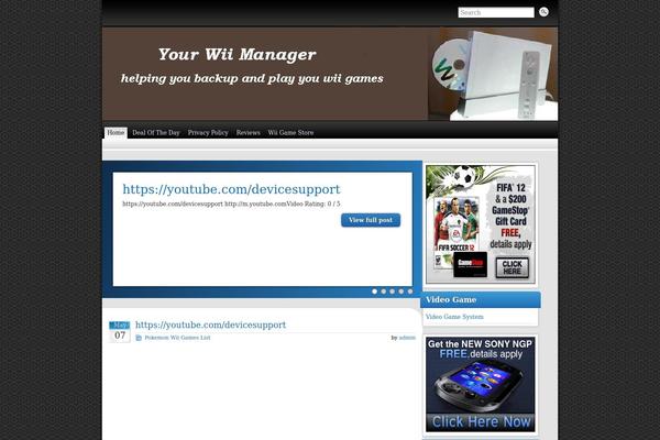 yourwii.com site used Nichejackpot