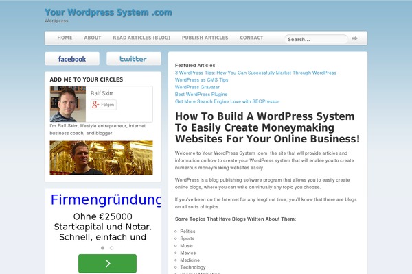 yourwordpresssystem.com site used Skirri