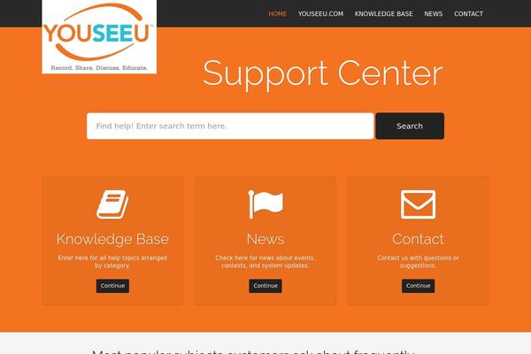 KnowledgePress theme site design template sample