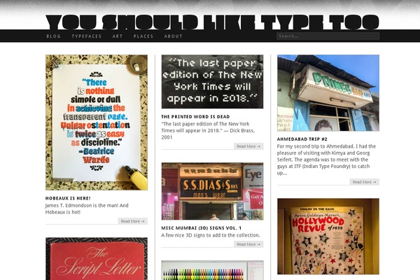 Site using Cleaner Gallery plugin