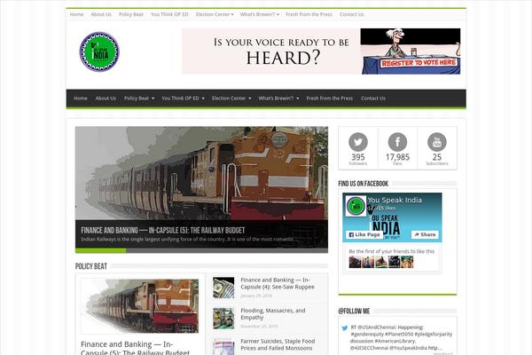 Site using 3D Tag Cloud plugin