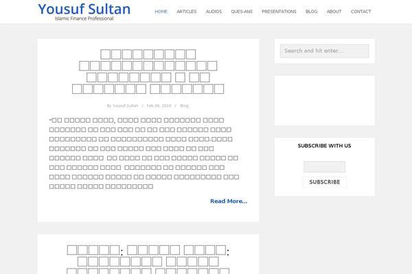 Kotha theme site design template sample