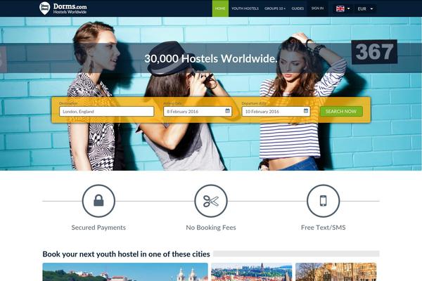 Auberge theme site design template sample