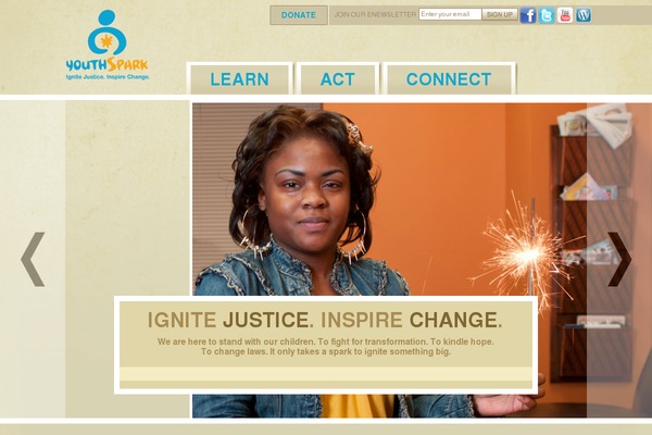 youth-spark.org site used Hyperion