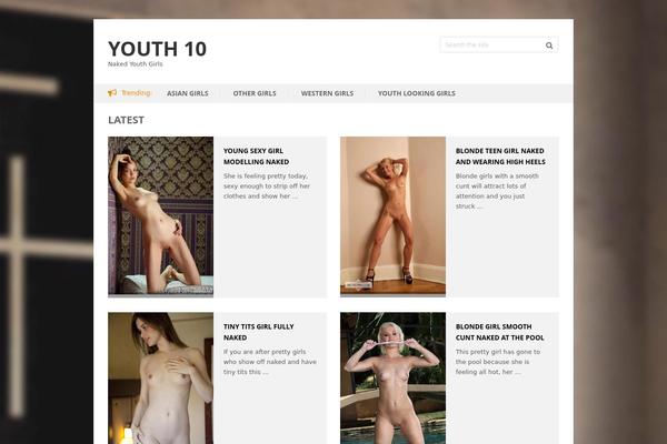 Bookshelf theme site design template sample