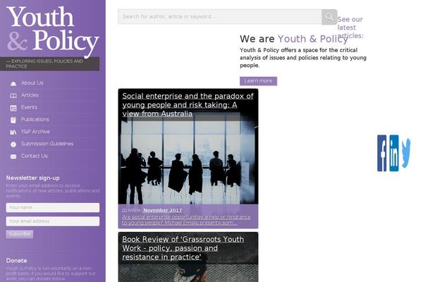 PageLines theme site design template sample