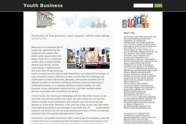 RCG Forest theme site design template sample