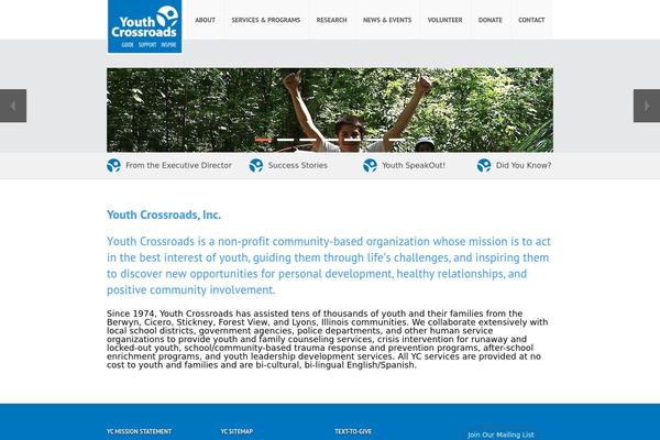 youthcrossroads.org site used Portable