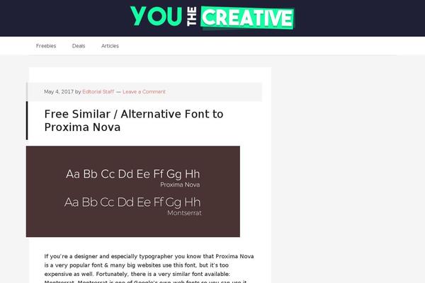 youthecreative.com site used Ytc