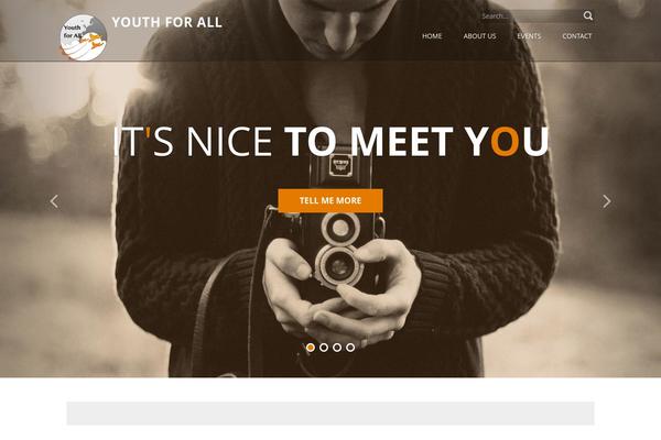 Meris theme site design template sample