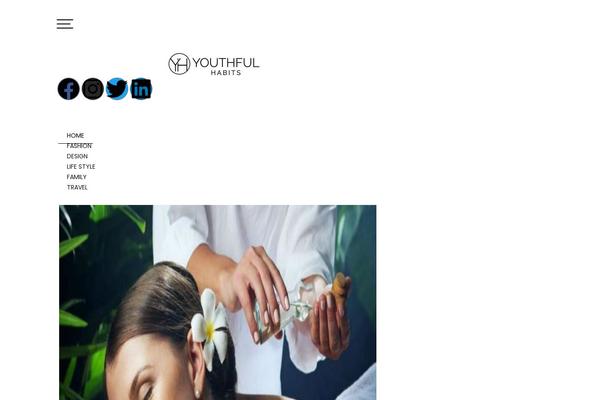 youthfulhabits.com site used Yakeen