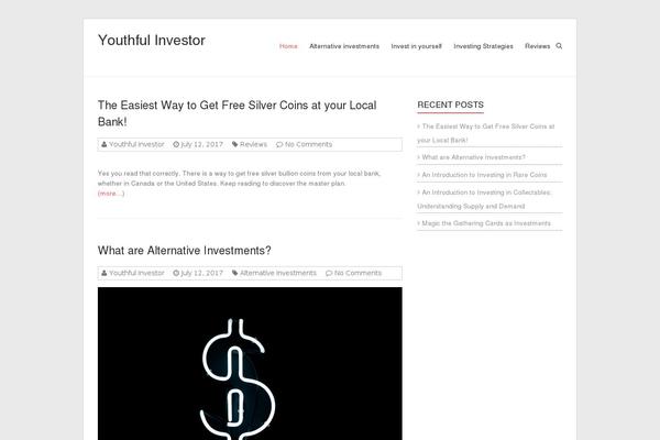 Esteem theme site design template sample