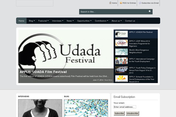 Site using Sendy-widget plugin