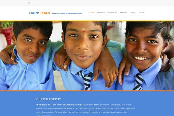 Maxima theme site design template sample