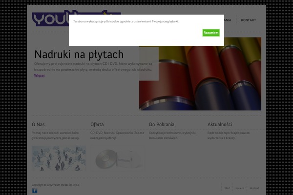 youthmedia.pl site used RT-Theme 11