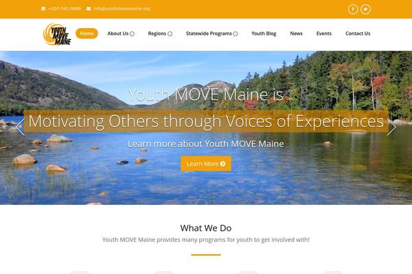GiveAHand theme site design template sample