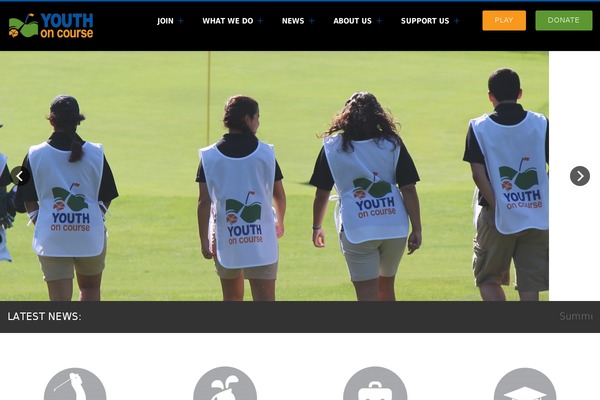 Charity theme site design template sample