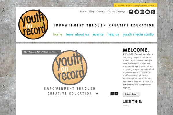 Scope theme site design template sample