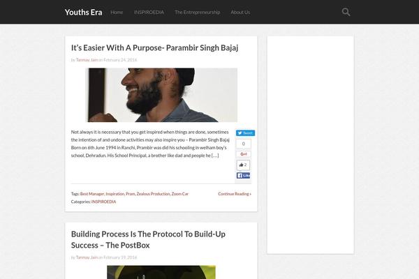 Baskerville theme site design template sample