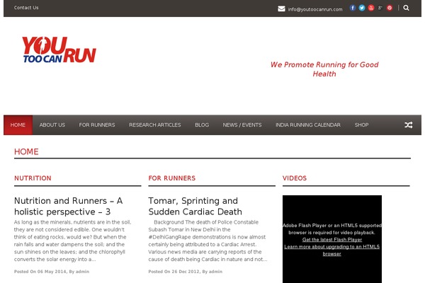 Spam Free WordPress website example screenshot