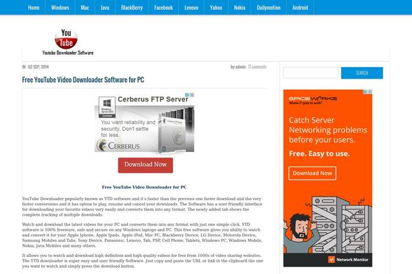 VertiMagazine theme site design template sample