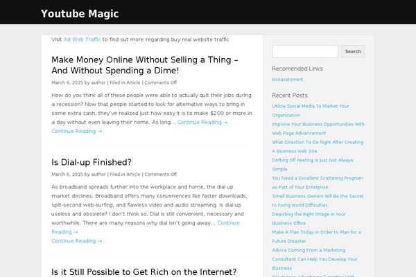 Displace theme site design template sample