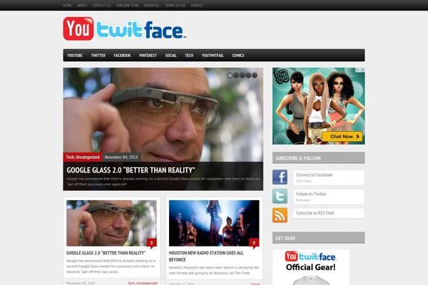 Boulevard theme site design template sample