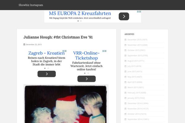 Sparkling theme site design template sample