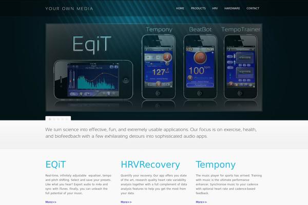 Persuasion theme site design template sample