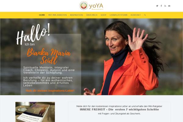 Enfold-child theme site design template sample