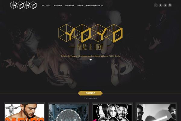 Yoyo theme site design template sample