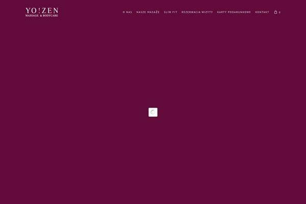 Luxury-spa theme site design template sample
