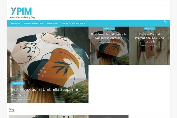 Newspaperss theme site design template sample