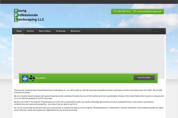 Verendus theme site design template sample