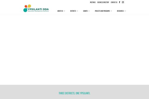 ypsilantidda.org site used Ydda-divi