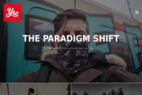 Ink theme site design template sample