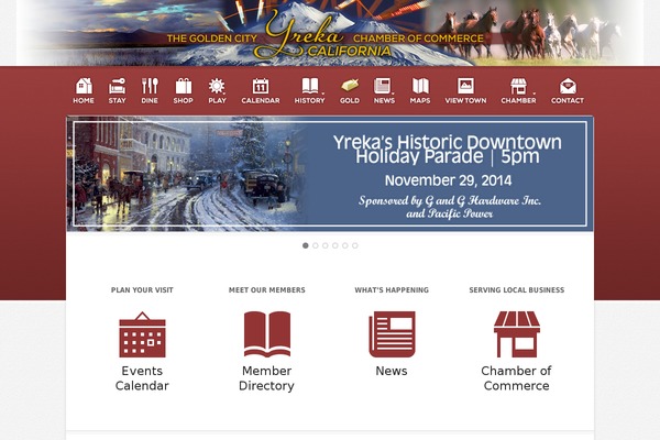 yrekachamber.com site used Workart
