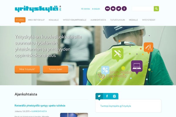 yrityskyla.fi site used Nyt