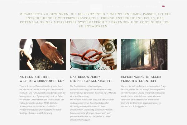 Fonts theme site design template sample