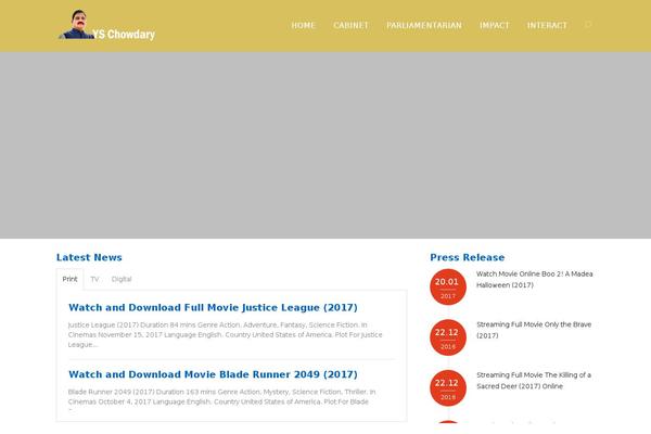 yschowdary.com site used Politics