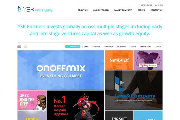 Daisho theme site design template sample