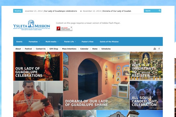 Columns theme site design template sample