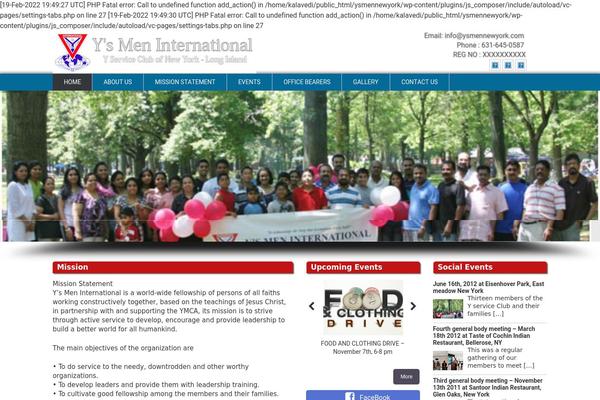 Site using Video Gallery plugin