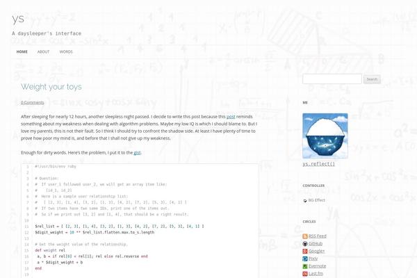 Site using Highslide plugin